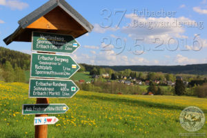 Ankündigung Erlbacher Bergwanderung 2016
